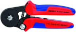 Knipex Crimpzange 97 53 14 SB (rot/blau, mit Seiteneinfhrung)