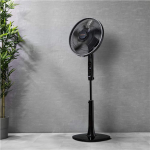 CECOTEC EnergySilence 1020 ExtremeConnected | Jalgventilaator | Seiseventilaator | 60 W | Diameeter 40 cm | Kiiruste arv 6 | Ojaldusfunktsioon | Ajastaja | Kaugovastus | Must
