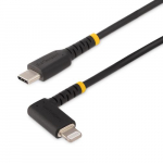 StarTech.com RUSB2CLTMM1MR mobiiltelefonikaabel Must 1 m USB C Lightning