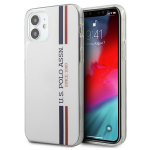 U.S. Polo Assn. US Polo USHCP12SPCUSSWH iPhone 12 mini 5.4" biay/white Tricolor Collection