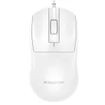 Borofone Arvuti hiir BG19 Moda juhtmega valge