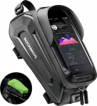 Sakwa rohutdla keregaardiga telefoniga navigeerimiseks 1.7l + kaas - must ROCKBROS