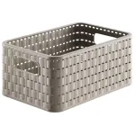 rotho Plastistroon 6L Country, halli-pruun