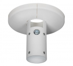 B-Tech SYSTEM V - Fixed Ceiling Mount for 38mm Poles , White