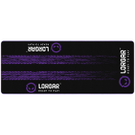 LORGAR RX1FM, Sim Racing prandamat, rik on mblusega, 1700X700X3 mm, must/lilla