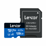 Lexar 128 GB microSDXC UHS-I C10 A1 V30 U LSDMI128BB633A