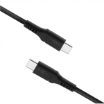 Fixed | Vedel Silikoontarvik USB-C/USB-C, 2m, 60W | FIXDLS-CC2-BK