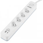 EVER lelaine kaitseriba PROTECT 4PL 1A1C USB T/LZ12-PRO015/1000
