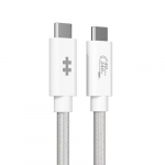 Hyper Drive Next USB kaabel USB4 Gen 3x2 1.2 m USB C Valge