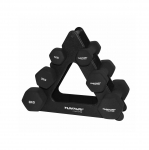 Tunturi Ksilabad Hantelkomplekt, 3 paari + alus