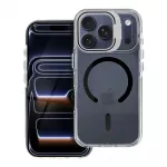 OEM IPhone 17 Pro / 18 Pro jaoks kaitsekasv / MagSafe-hilduv linsakavata musta vrviga