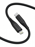 Swissten Pehme silikoonne USB-C Lightning 30W andmekabel ja laadimiskaabel 0,4m