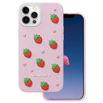 Mocco Maasikanaga tagakust Apple iPhone 12 / 12 Pro jaoks
