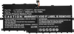 CoreParts Lenovo 44Wh Li-Pol 15.17V 2900mAh must ThinkPad X1 Yoga 2018 laptopi aku