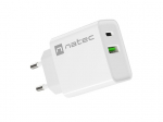 NATEC USB-laadija Ribera 1x USB-A USB-C