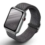 uniq Aspen Strap Apple Watch 44/42/45mm Series 1/2/3/4/5/6/7/8/SE/SE2/SE3 punitud graniitgrey