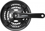 Shimano FC-TY501 vndakomplekt, 175 mm 48/38/28T, 6-8 kiirust, kettakaitsega (EFCTY501E888CLB)