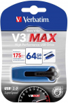 Verbatim 64GB V3 Max USB 3.2 Blue