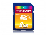 Transcend SD-kaart SDXC/SDHC Klass 10 8 GB