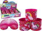 LEAN Toys Iconic Pink Unicorn Relaxation Spring 6CM