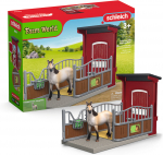 Schleich Agrarne maailm 42724 Poni tpiliste jalgade ja mustade tuttide (42724)