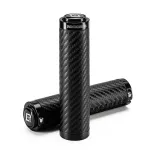 Rockbros Bike Grips Twisted Straight Anti-Slip Grips - Black