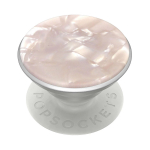 POPSOCKETS Acetate Pearl White Removable Grip with Standfunction Premium LUXE