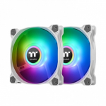 THERMALTAKE Ventilaator Pure Duo 12 ARGB Sync Radiator Fan 2 Pack White Fan