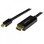 StarTech.com 15ft (5m) Mini DisplayPort HDMI kabel - 4K 30Hz video - mDP HDMI adapter kabel - Mini DP vi Thunderbolt 1/2 Mac/PC HDMI monitoor/ekraani - mDP HDMI muundja kord