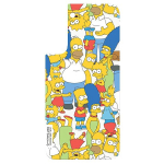 SAMSUNG Paneel GP-TOU021HOOYW do etui Frame Cover do Galaxy S22+ Simpsons Mix biay/white