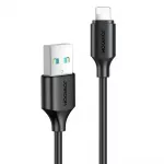 Joyroom USB-laadimis- ja andmekabel | Lightning 2.4A 0,25 m Must (S-UL012A9)