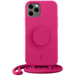 Just Elegance JE PopGrip mbris iPhone 11 Pro 5,8" roosa/orchidee lill 30051 ()