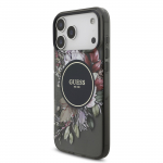 GUESS IML Flowers Strap MagSafe Case for Apple iPhone 17 Pro Max