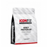 ICONFIT Whey Protein 80 proteiinijauhe, creme brulee, 1 kg (4744130010893)