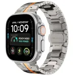 Tech-Protect TERASINE APPLE WATCH 8 / 9 / 10 / 11 / 12 / SE / ULTRA (44 / 45 / 46 / 49 MM) TITANIUM/ORAN