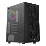 Aerocool Hive-G-BK-v3 Must Torni Arvutikorpus