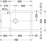 Franke MRG 611-78 XL Onyx (114.0479.032)