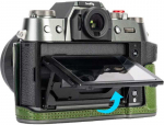 SmallRig 4711 Leather Half Case Kit for Fujifilm X-T50 Green