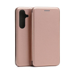 Beline Raamatu magnetiline mbris Samsung S24 S921 roosa kuld/roosa kuld