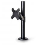 Ergonomic Solutions Old VESA 75/100 Pole Mount - BLACK for VESA 75/100 Screen