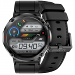 Gravity Smartwatch GT21-3 + silikoonribas / must