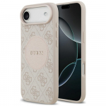 GUESS Etui 4G Circle Classic Logo MagSafe iPhone Air'ile roosa
