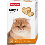 Vitamin supplemented food - Beaphar KITTY'S Cheese, 180 tabs.