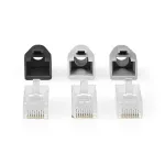 Nedis RJ45 lbivinnatav pistik CAT6 UTP tisjuhtmest / mitmeklgsetest juhtmetest koostatud kaablitele (10 tk)