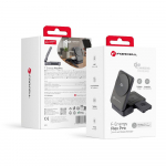 Traadita laadija Forcell F-Energy 3in1 Flex Pro Qi2, hildub MagSafe'iga (F-05), hbe