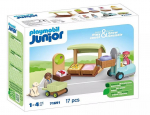Playmobil Junior komplekt koos figuuridega 71691 Orgaaniline kopp koos kahveltstukiga