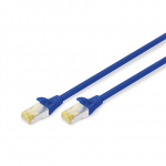 Digitus CAT 6A S/FTP Patchkabel, 1m, sinine