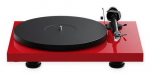 Pro-Ject Debut EVO 2 Rihmaajamiga audiomngija Punane