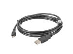 LANBERG-kaabel USB 2.0 micro AM-MBM5P 1.8M must