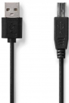 Nedis CCGT60100BK20 USB-A to USB-B 2m